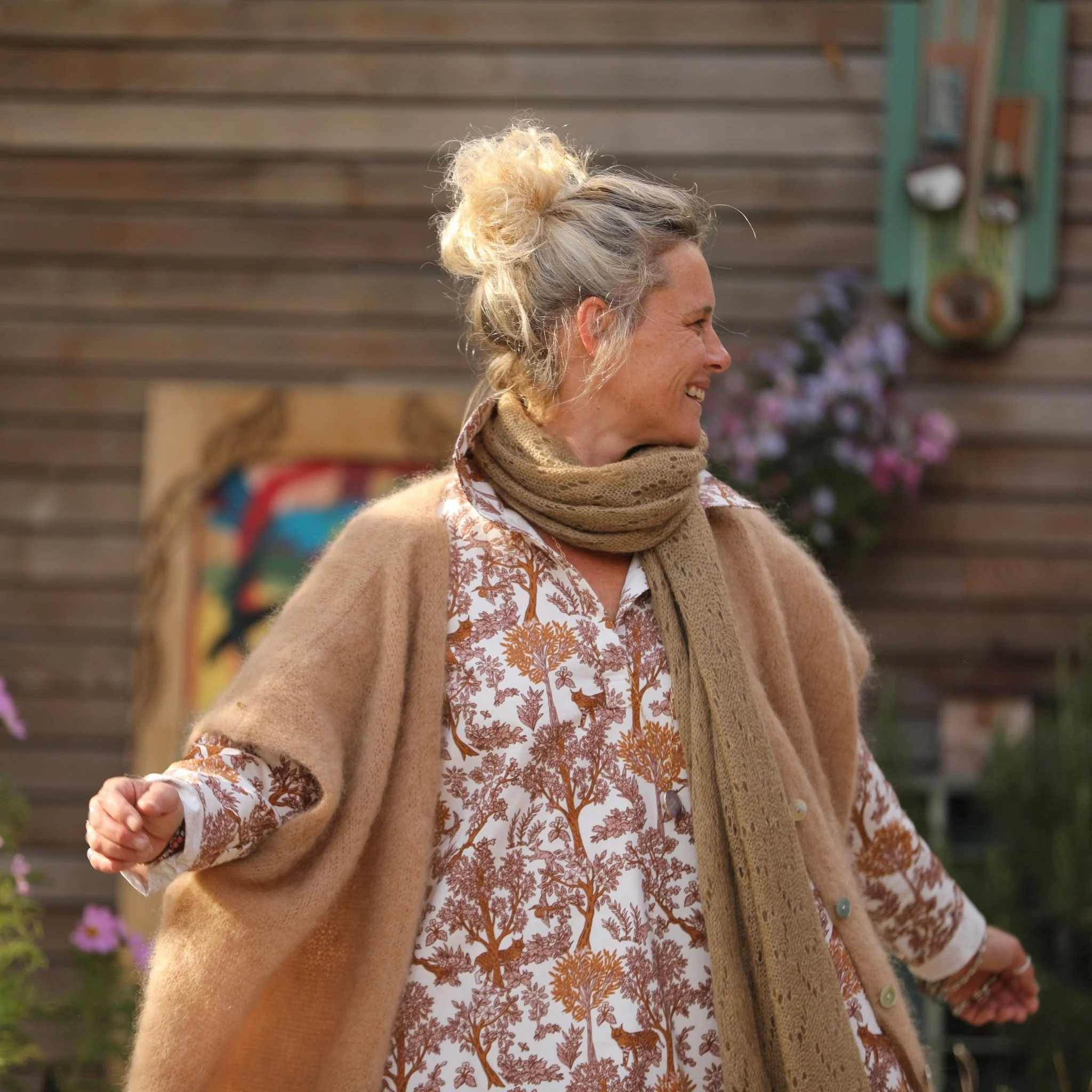 Robe Carole - Toile de Jouy - Image 4