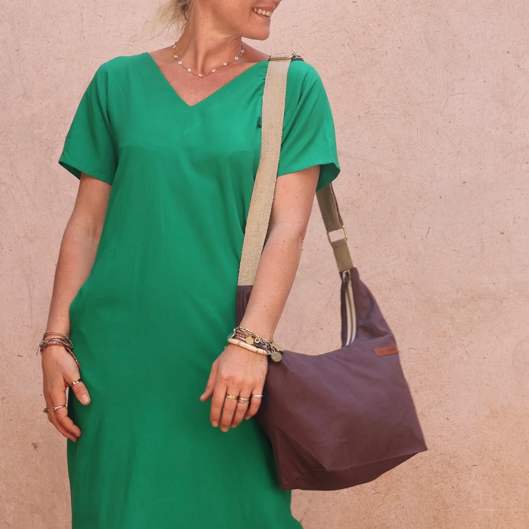 Sac Maud lin prune - Image 3