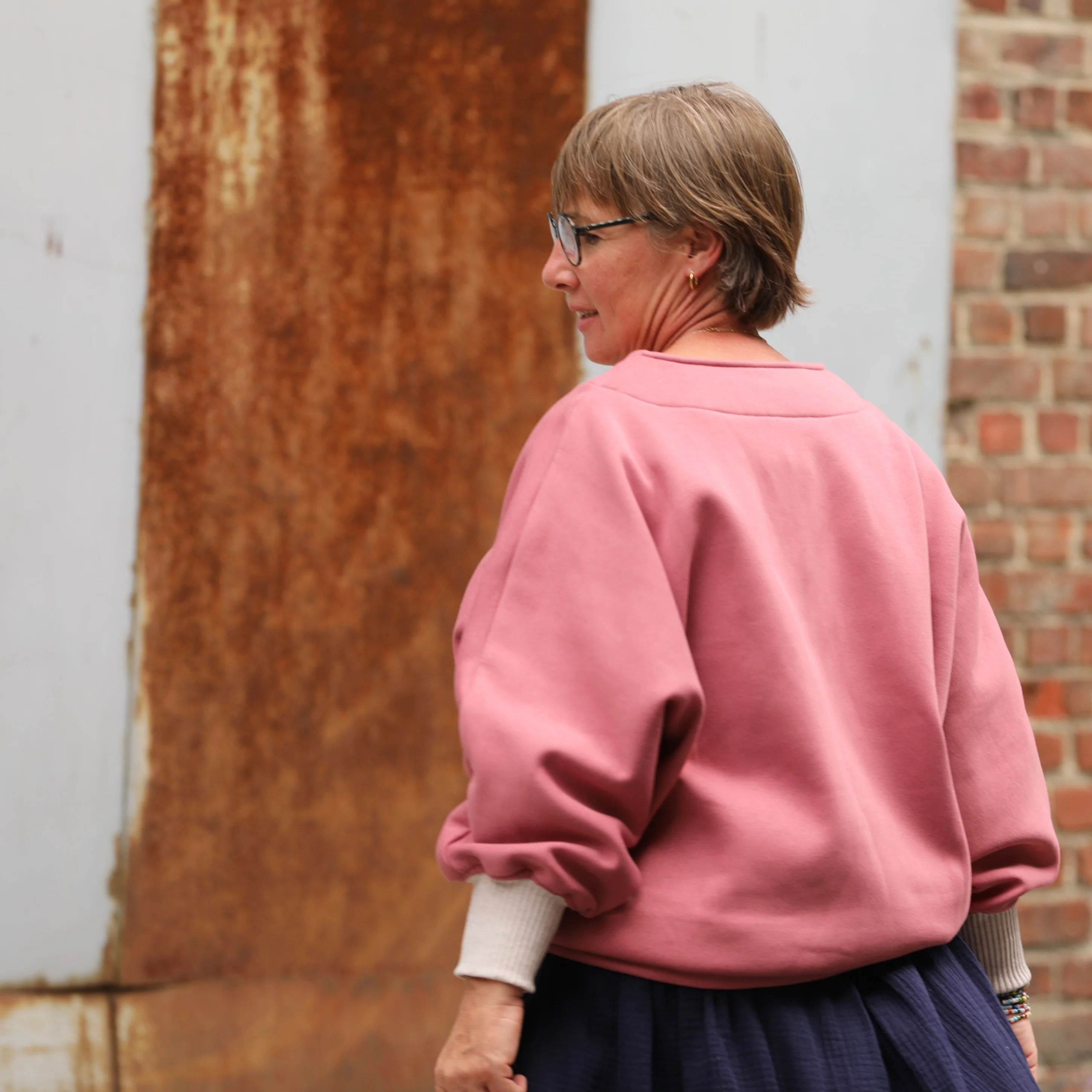Sweat Ferdinand - rose boisé - version longue - Image 8
