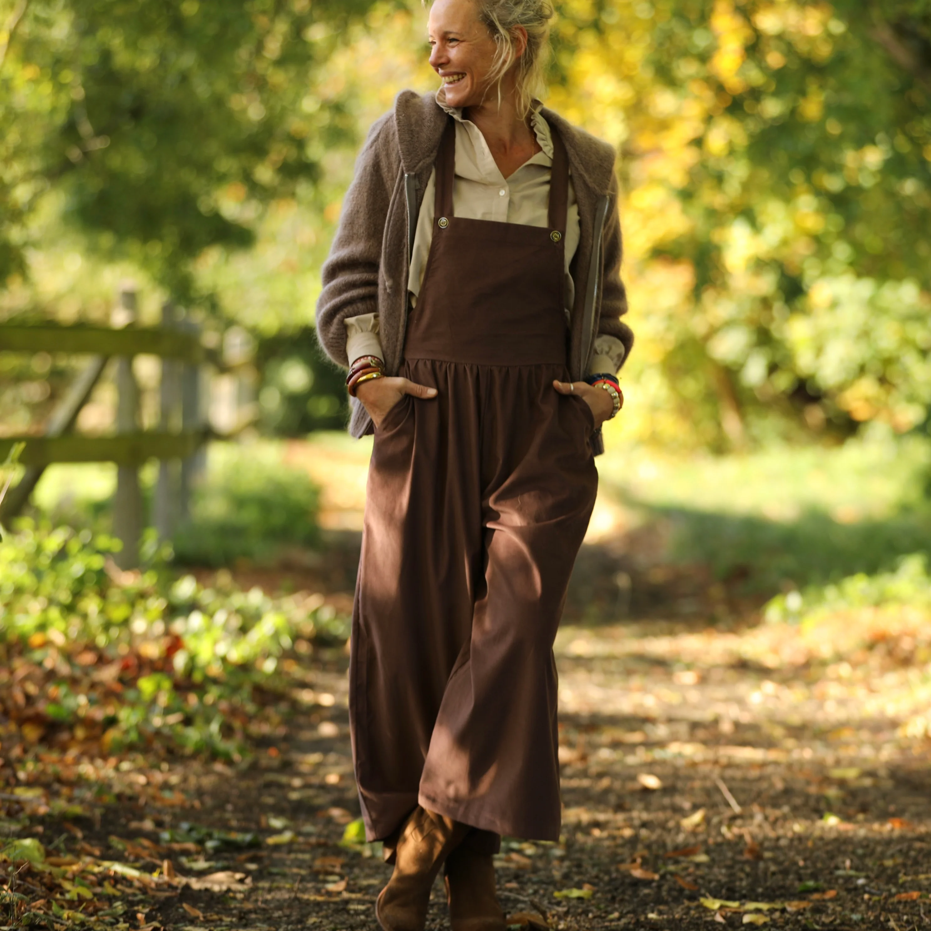 Gilet capuche Tulia - Moka - Image 2