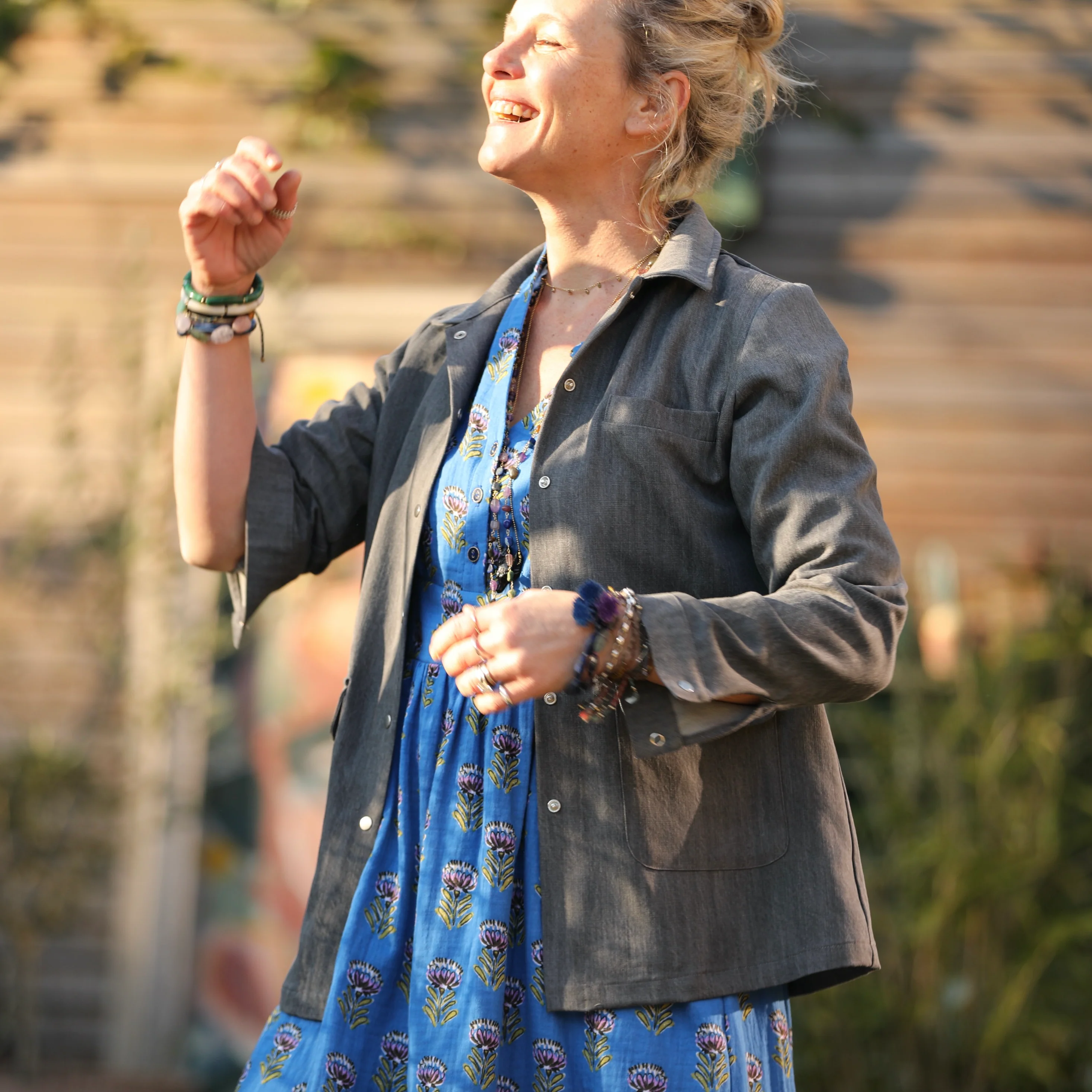 Veste Véga - jean gris - Image 4